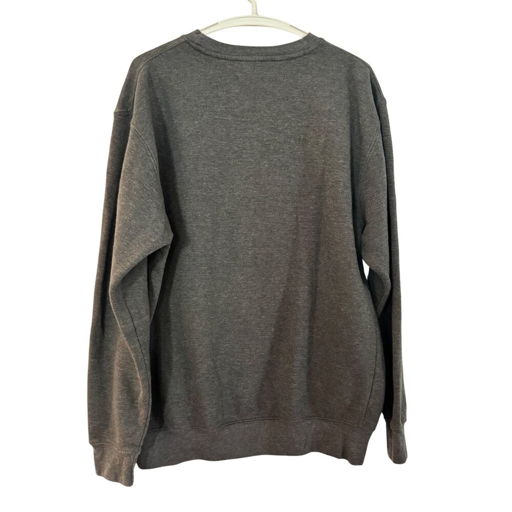 PlayStation Holiday Crewneck Sweater Mens Size L Gray Retro Gaming Sweater - Picture 2 of 6